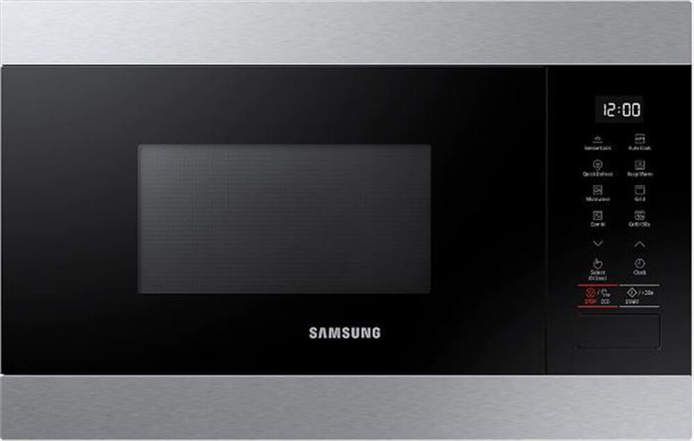 "SAMSUNG - Forno microonde da incasso MG22M74T-Nero e acciaio"