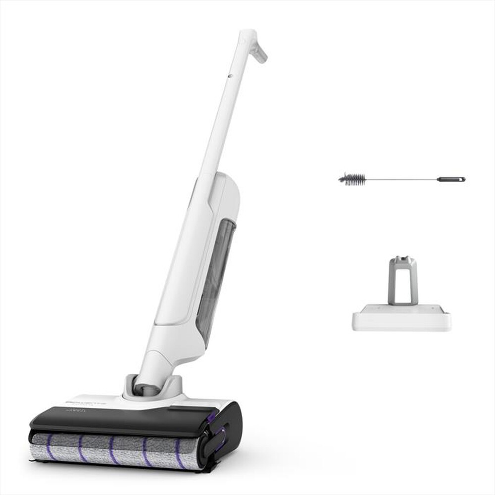 ROWENTA - Lavapavimenti senza fili GZ7035WO-Bianco/Argento