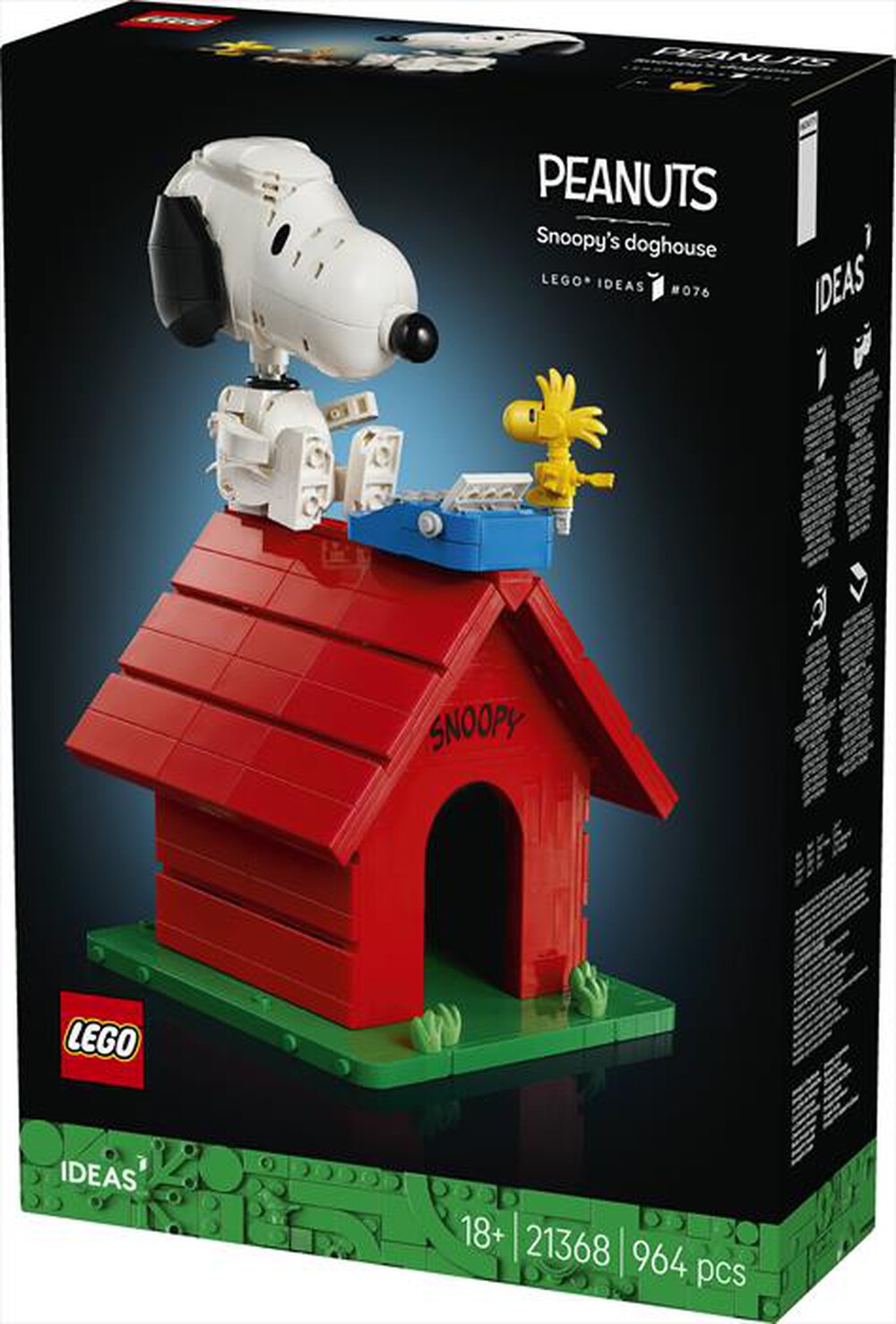 Immagine del prodotto LEGO - IDEAS Peanuts: la cuccia di Snoopy - 21368