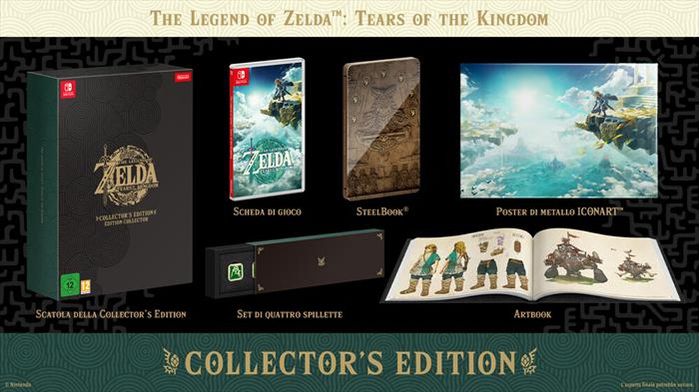 Immagine del prodotto NINTENDO - The Legend of Zelda - Tears of the Kingdom Coll.Ed