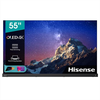 HISENSE - Smart Tv OLED 120HZ UHD 4K + Soundbar 55" 55A92G-Silver metal