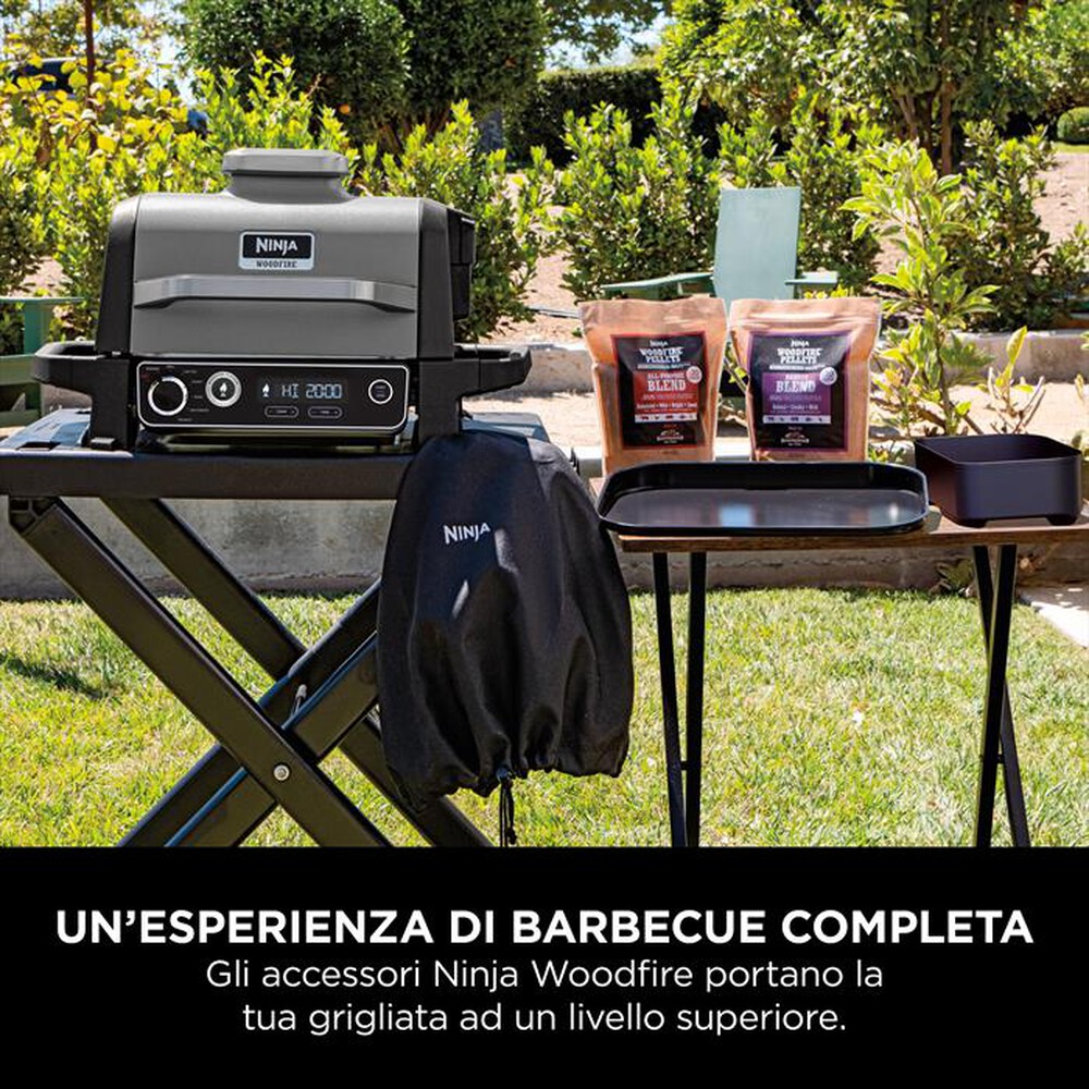 "NINJA - Cestello per frittura ad aria per BBQ Woodfire-NERO"
