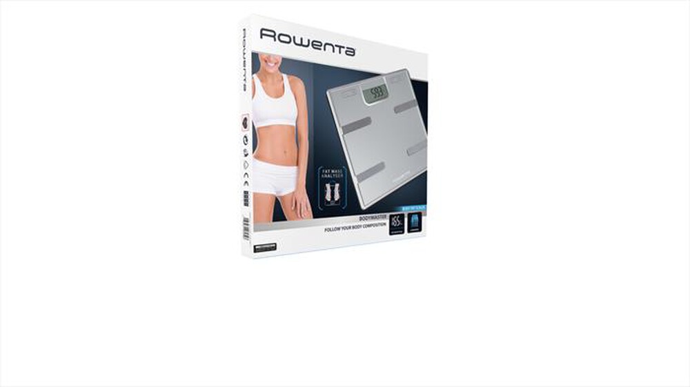 "ROWENTA - BR6010 Bodymaster Bilancia Pesapersone Digitale-Argento"