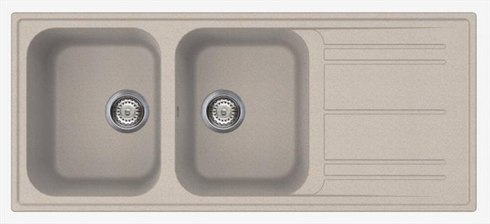 "SMEG - Lavello lneare LZ116AV2 2 vasche-Avena"