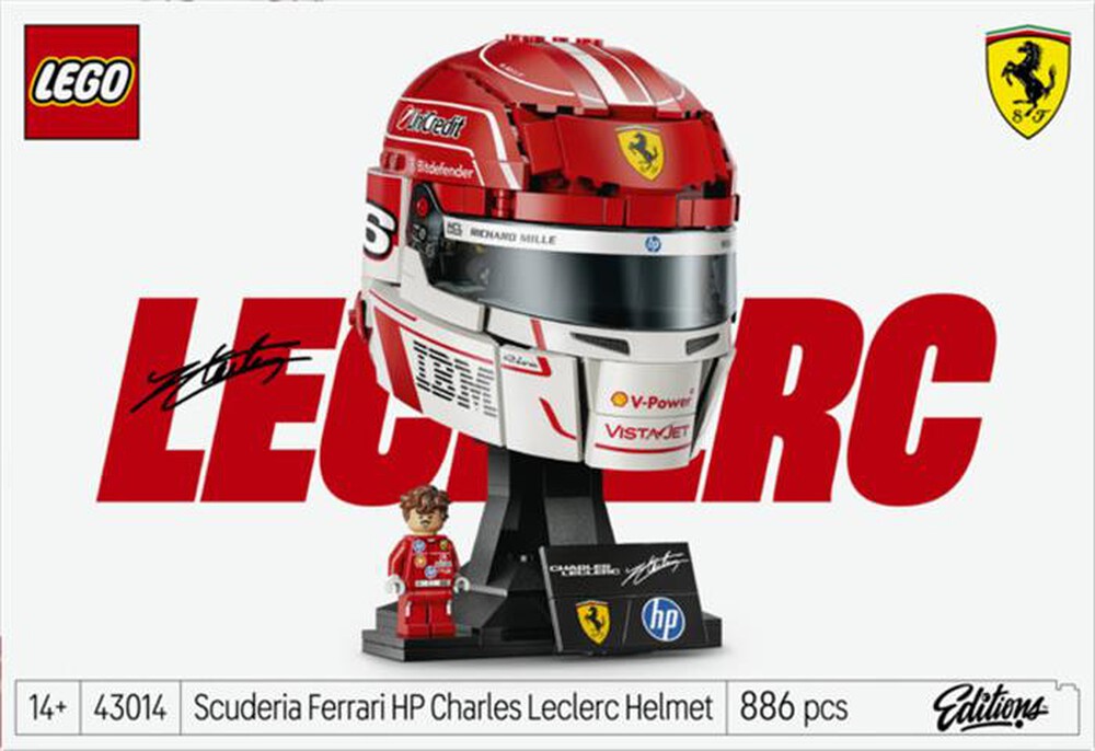 Immagine del prodotto LEGO - EDITIONS Casco di Charles Leclerc - 43014