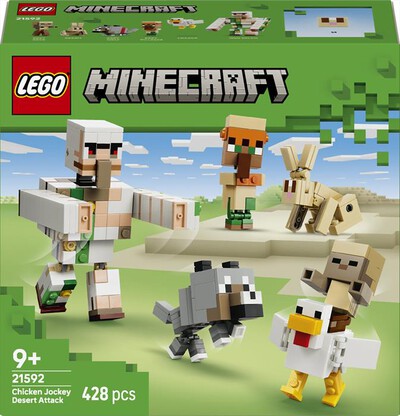 LEGO - MINECRAFT Attacco nel deserto del fantino - 21592