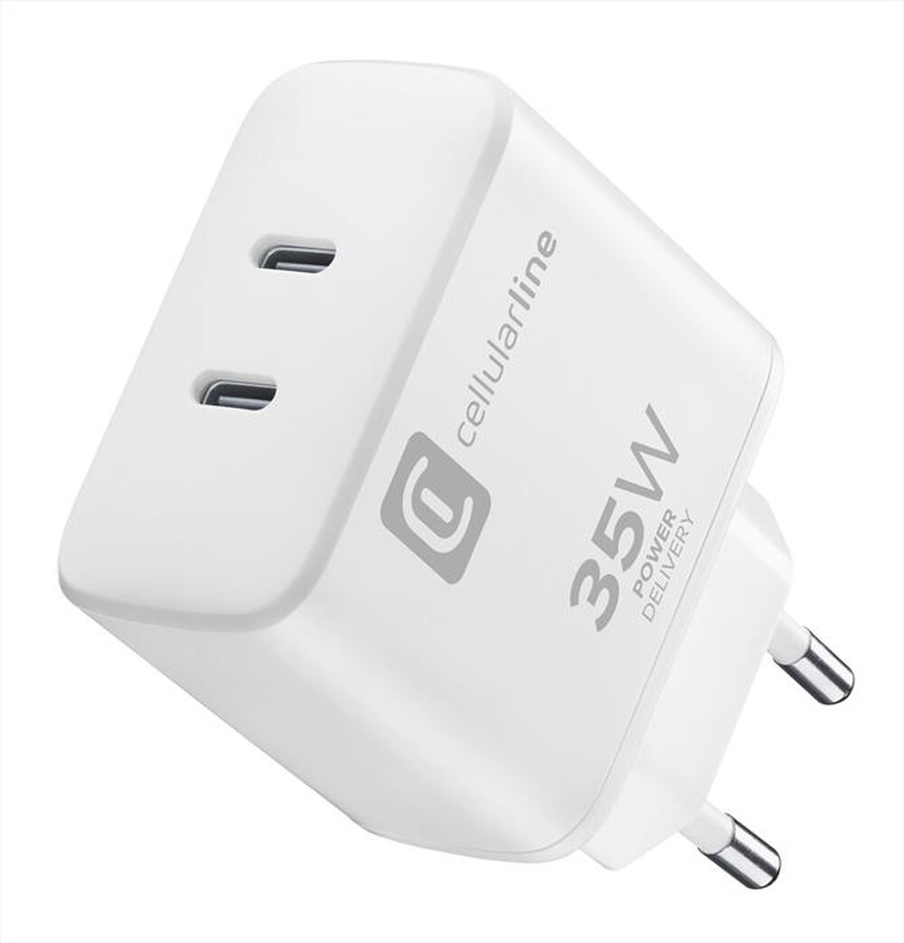 Immagine del prodotto CELLULARLINE - Caricatore da rete ACHIPHUSB2PD35WW-Bianco