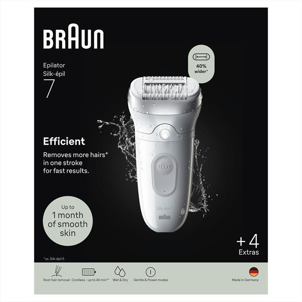 Immagine del prodotto BRAUN - BRAUN LEGEPIL SE7-041 GREY/SILV BOX MN-GRIGIO/ARGENTO