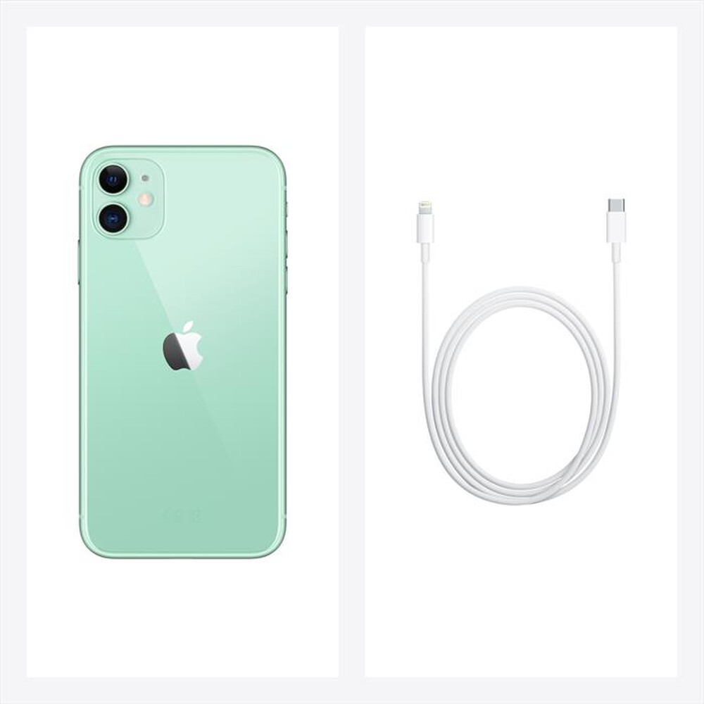 "APPLE - iPhone 11 128GB (Senza accessori)-Verde"