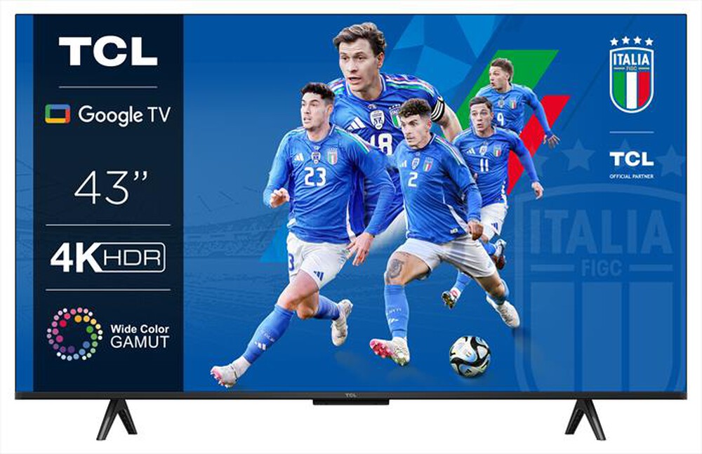 Immagine del prodotto TCL - Smart TV LED UHD 4K 43" 43P79B-Titanium