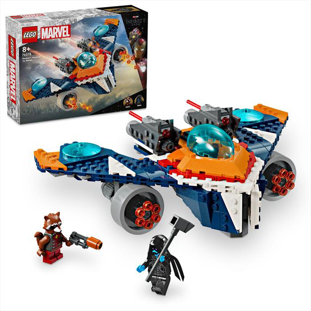 Immagine del prodotto LEGO - SUPER HEROES MARVEL Warbird Rocket vs Ronan 76278