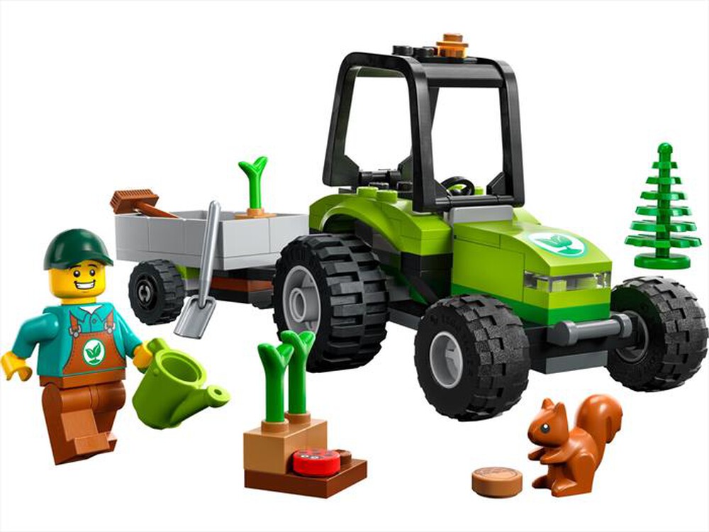 "LEGO - CITY TRATTORE DEL PARCO - 60390-Multicolore"