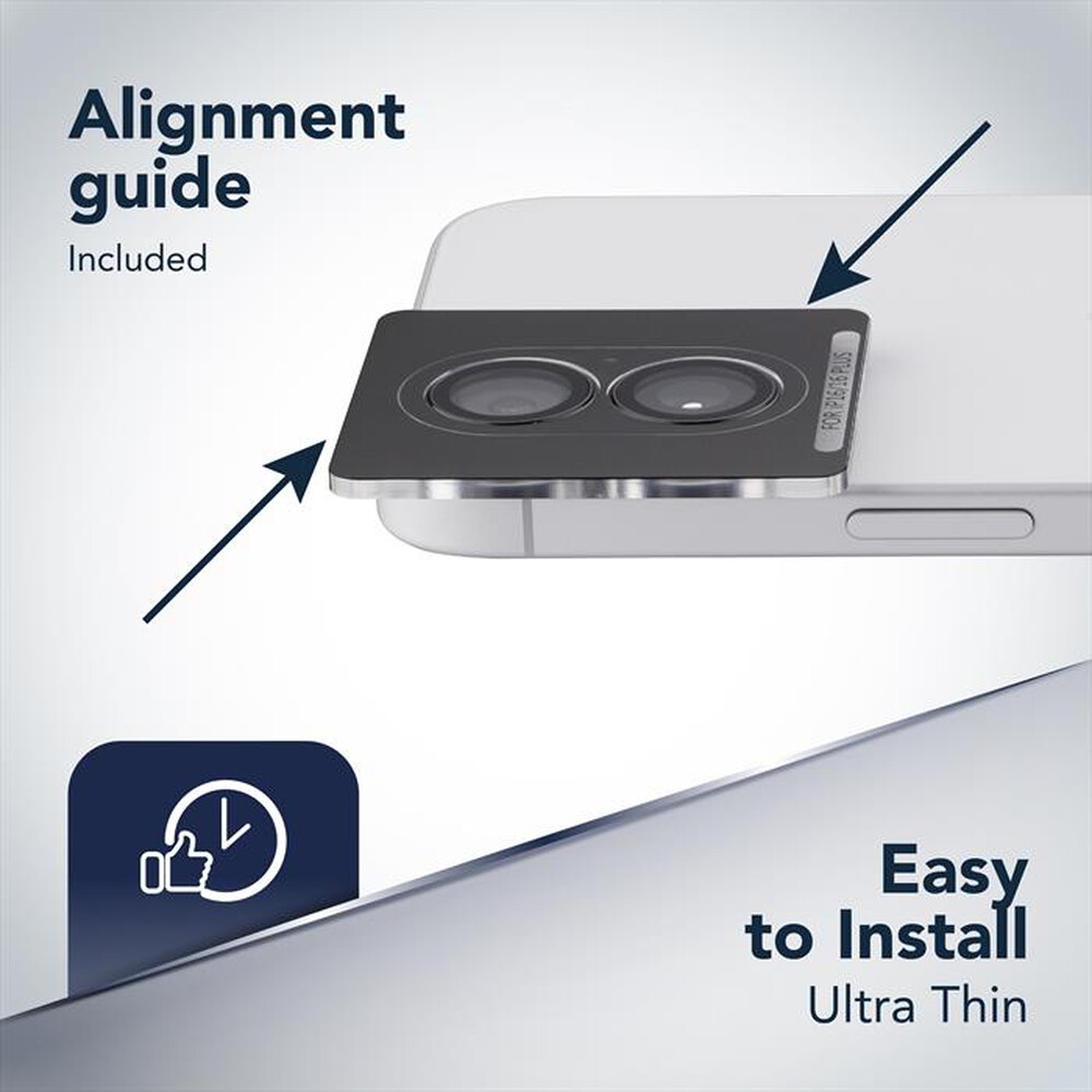 Immagine del prodotto CELLULARLINE - CAMERA LENS RING per IPHONE 17-Trasparente
