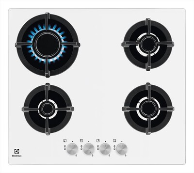 ELECTROLUX - Piano cottura a gas EGG6427W 0cm-Bianco