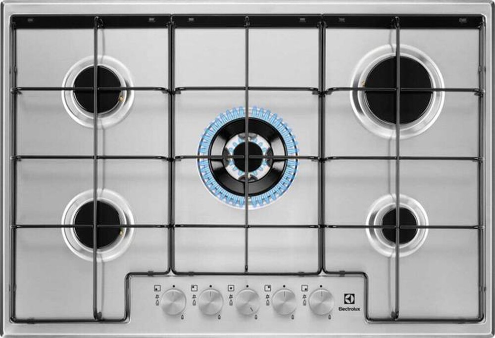 ELECTROLUX - Piano cottura a gas EGS7534X 0cm-Inox