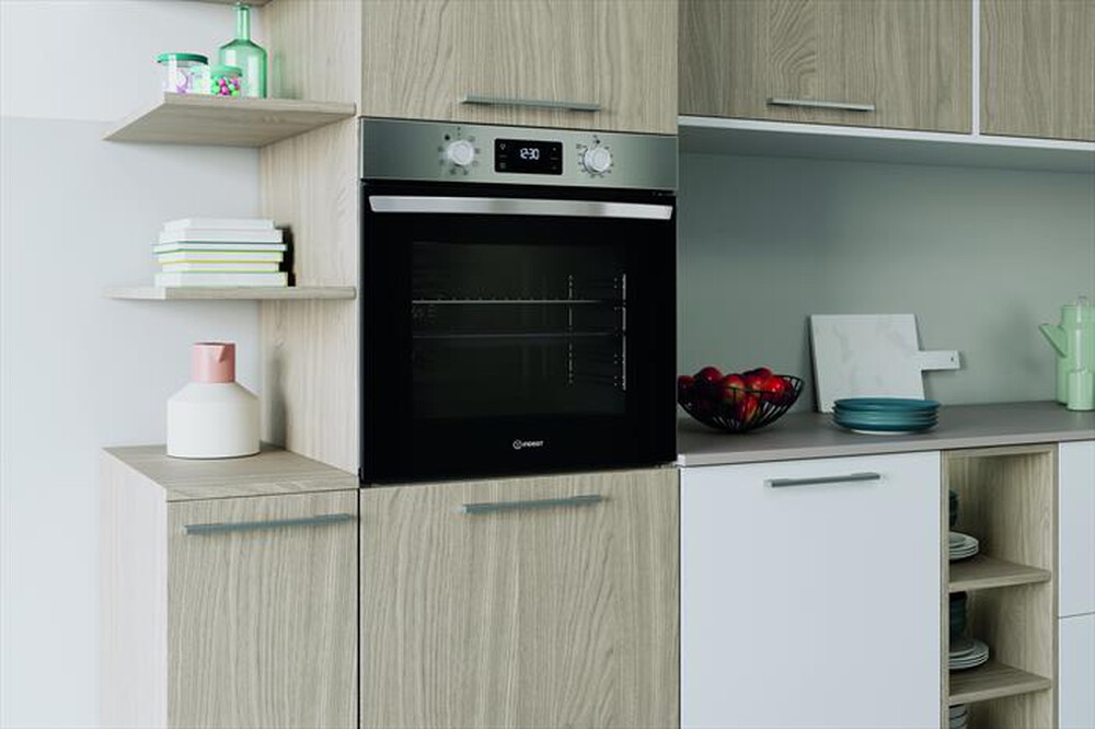 Immagine del prodotto INDESIT - Forno multifunzione IO 255H X Classe A 71lt
