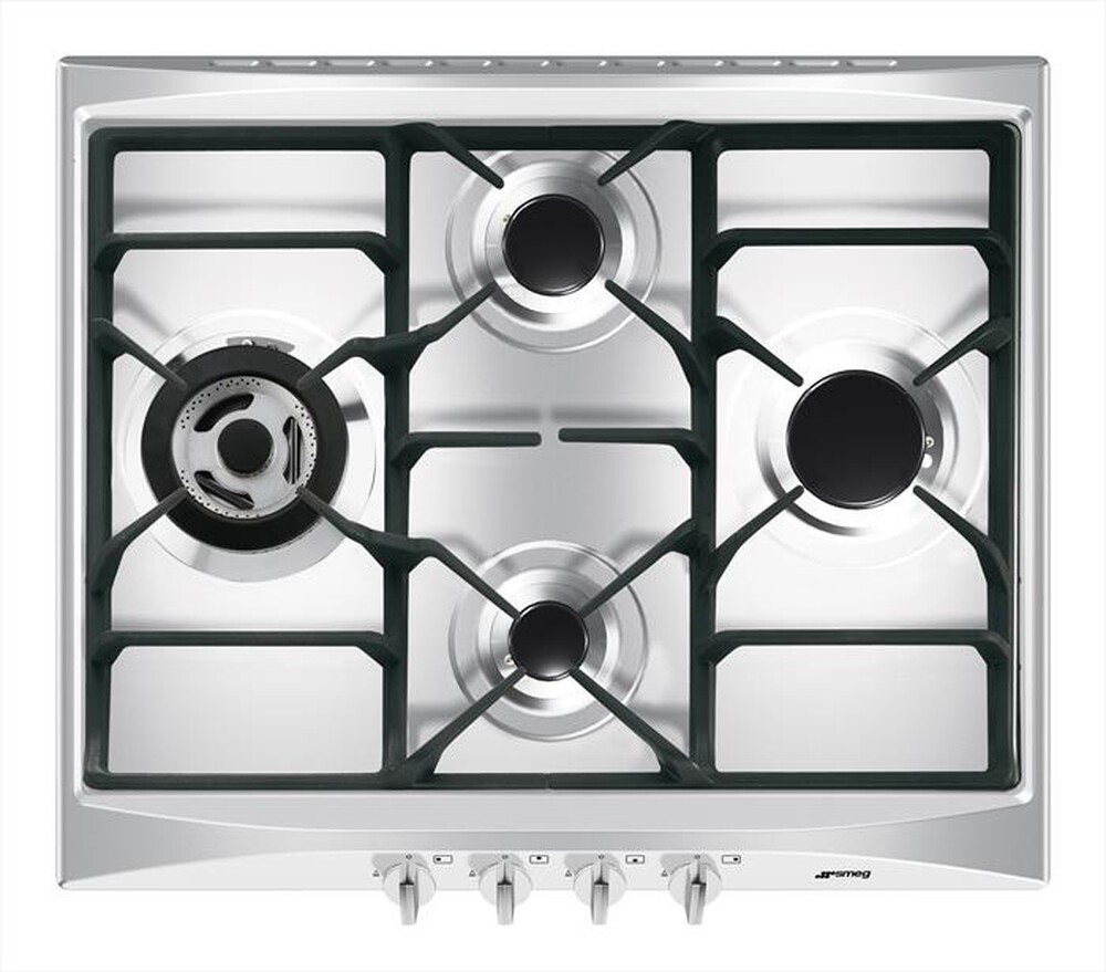 Immagine del prodotto SMEG - Piano cottura a gas SR264XGH2 4 fuochi 60cm-Inox