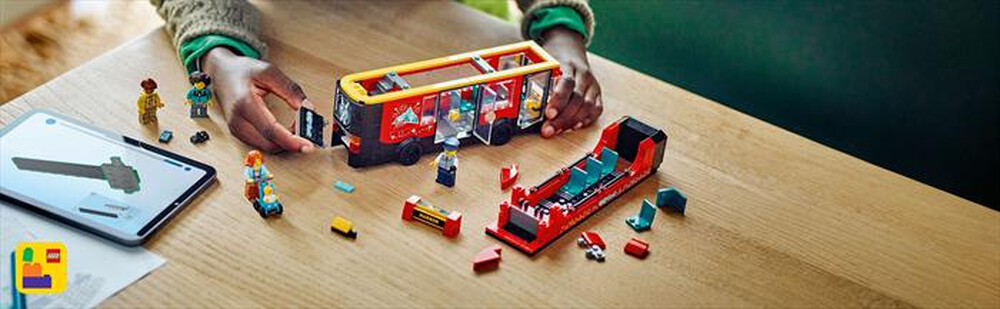 Immagine del prodotto LEGO - CITY Autobus turistico rosso a due piani 60407