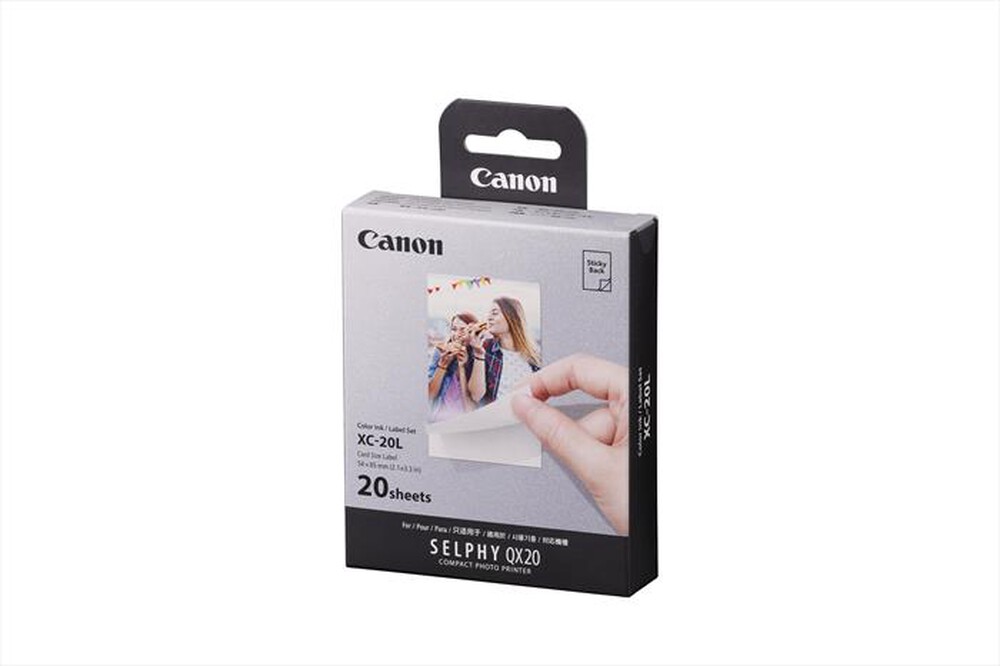 Immagine del prodotto CANON - XC-20L SET CARTA ED INCHIOSTRO PER QX20-White