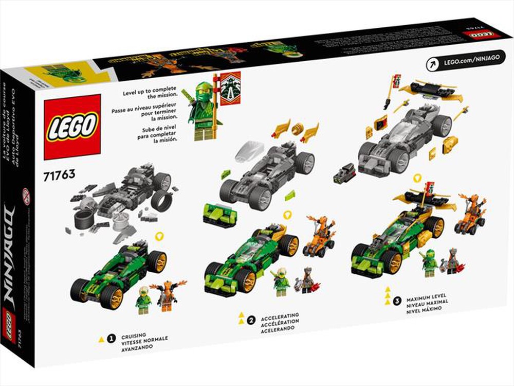 "LEGO - NINJAGO AUTO DA CORSA DI LLOYD - EVOLUTION - 71763"