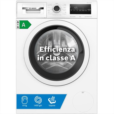 BOSCH - Lavatrice WAN28208II 8 Kg Classe A-Bianco