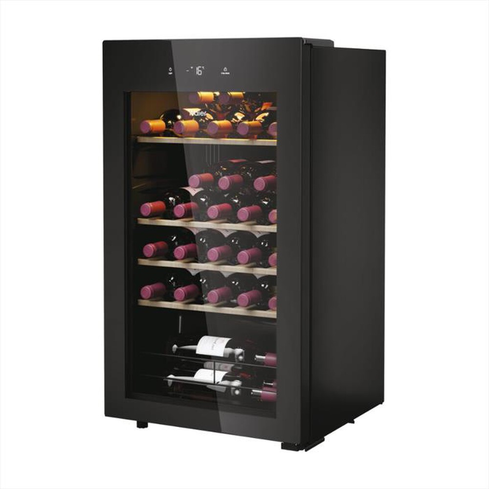 "HAIER - Cantinetta HWS34GGH1 Classe G 34 bottiglie-Nero"