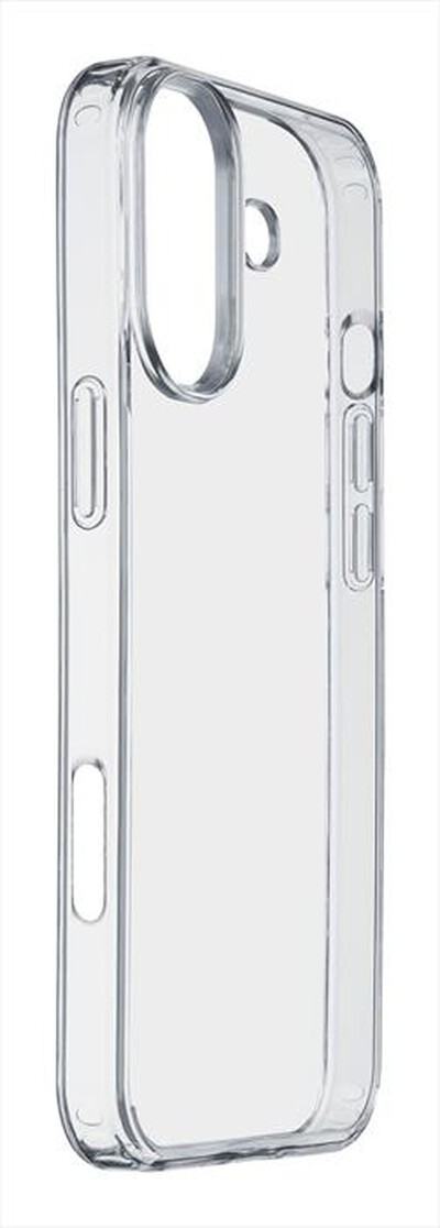 CELLULARLINE - Custodia CLEARDUOIPH16MAXT per iPhone 16 Plus-Trasparente