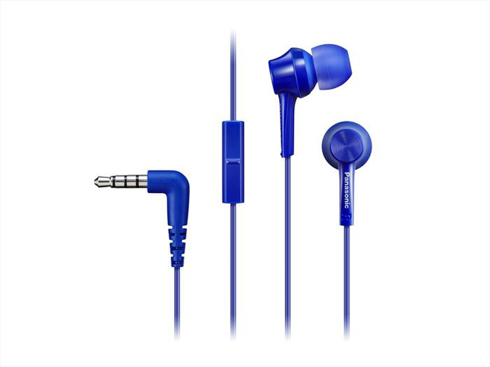 Immagine del prodotto PANASONIC - Auricolari in-ear con cavo RP-TCM115E-A-blu