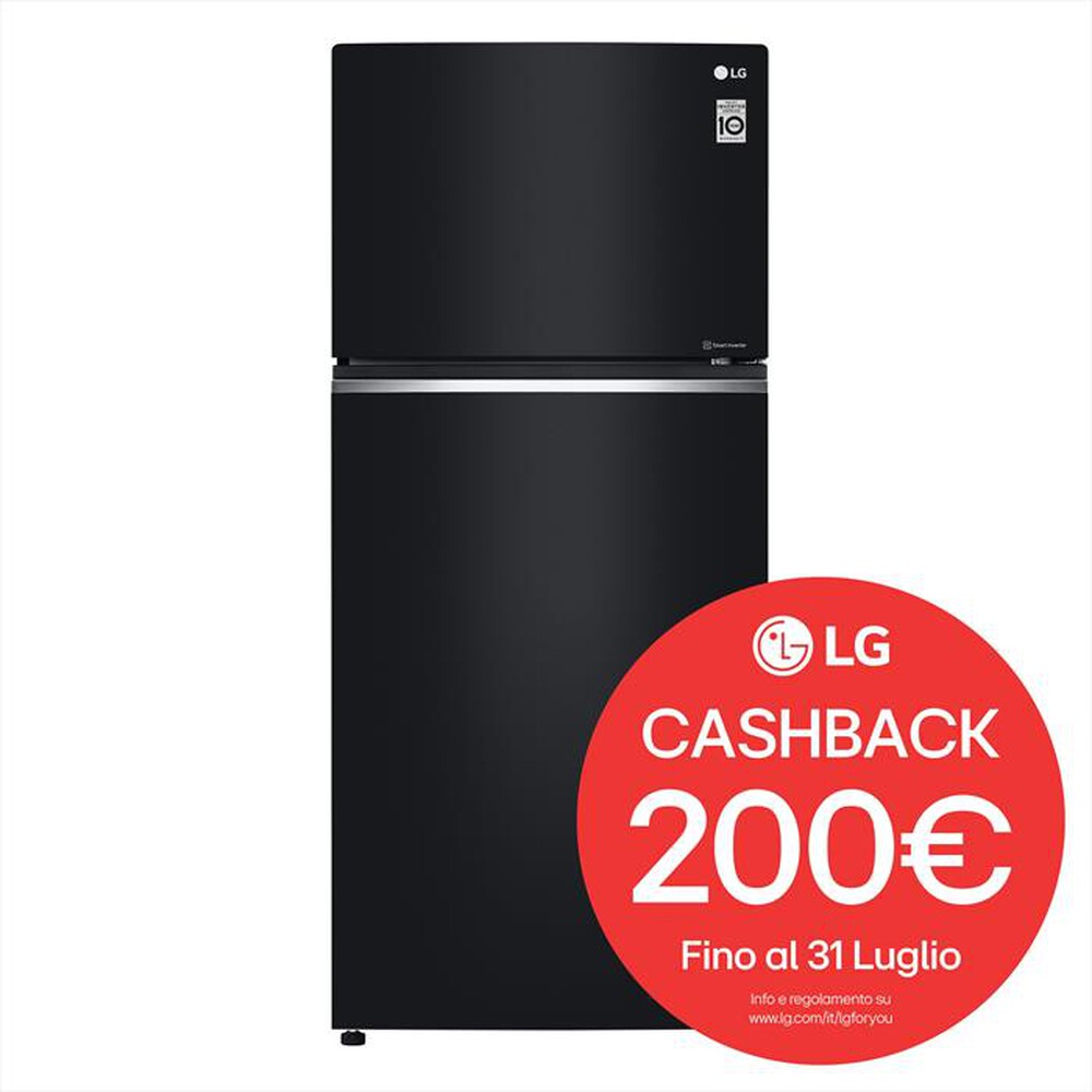 "LG - Frigorifero 2 porte GTB744BMBED Classe E 509L-Nero"