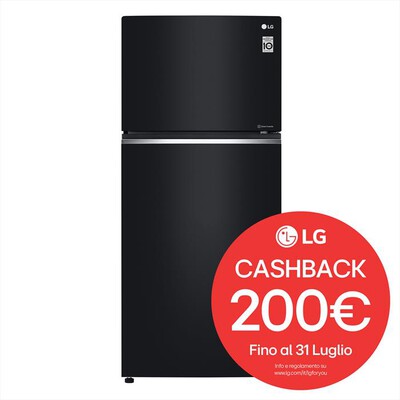 LG - Frigorifero 2 porte GTB744BMBED Classe E 509L-Nero