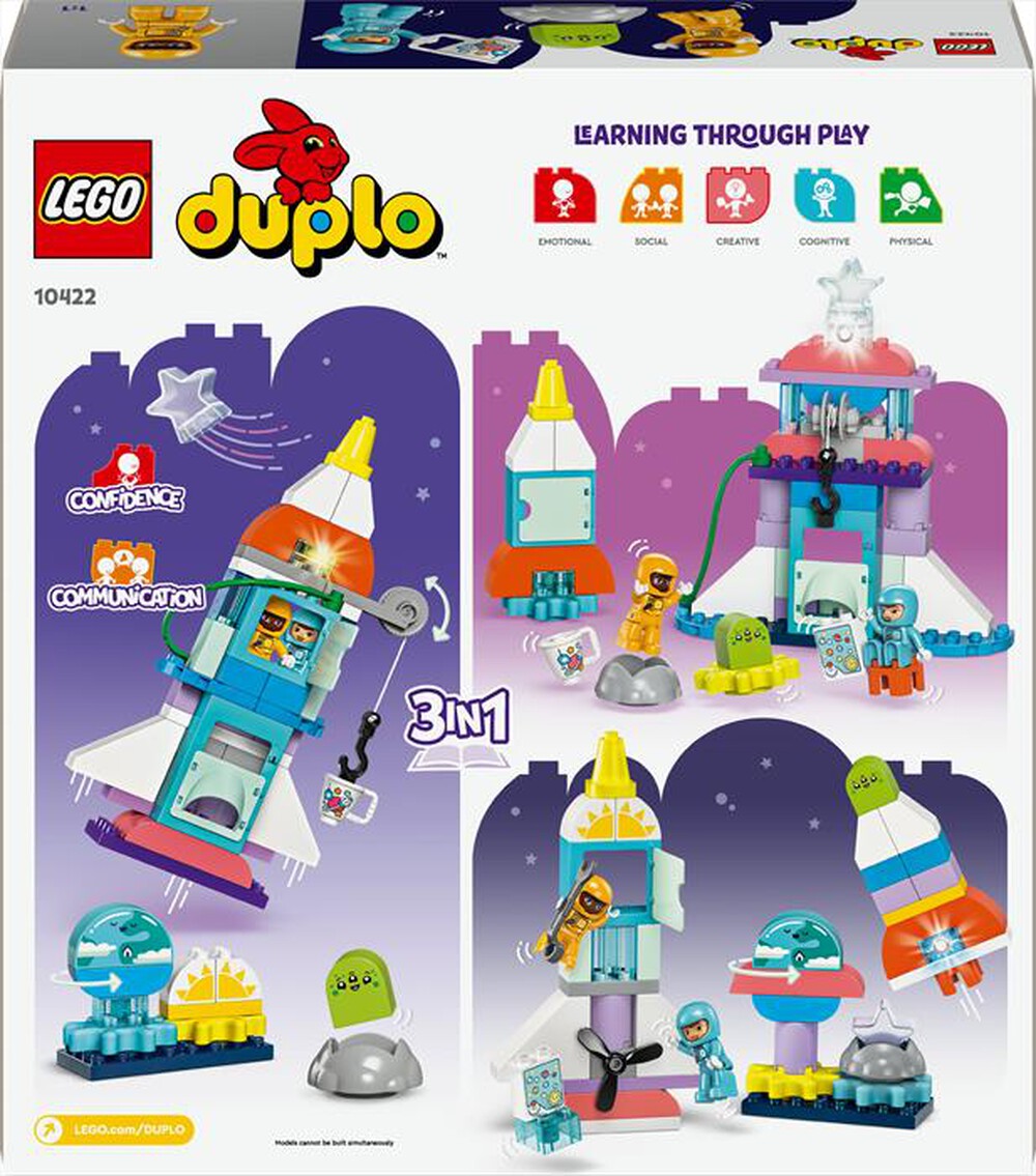 Immagine del prodotto LEGO - DUPLO Town Avventura dello SpaceShuttle 3in1 10422