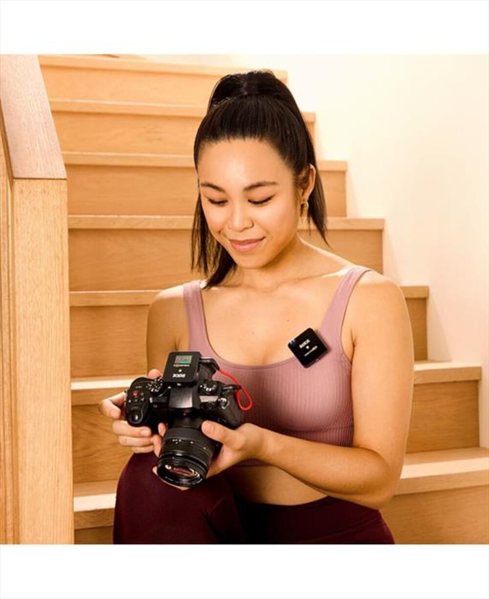 "RODE - Sistema microfonico wireless GO II WIRELESS-Black"