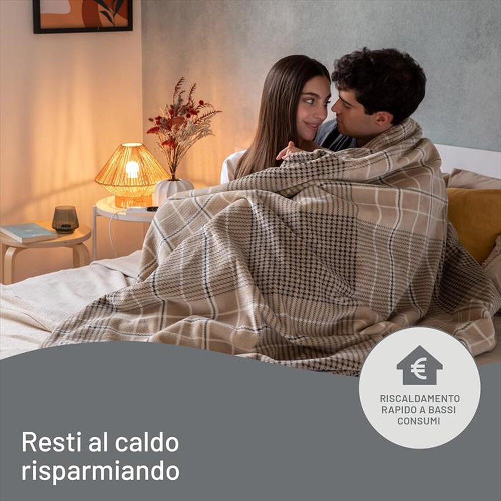 Immagine del prodotto IMETEC - CALDOPLAID ADAPTO ELEGANCE 180X140 CM-Beige