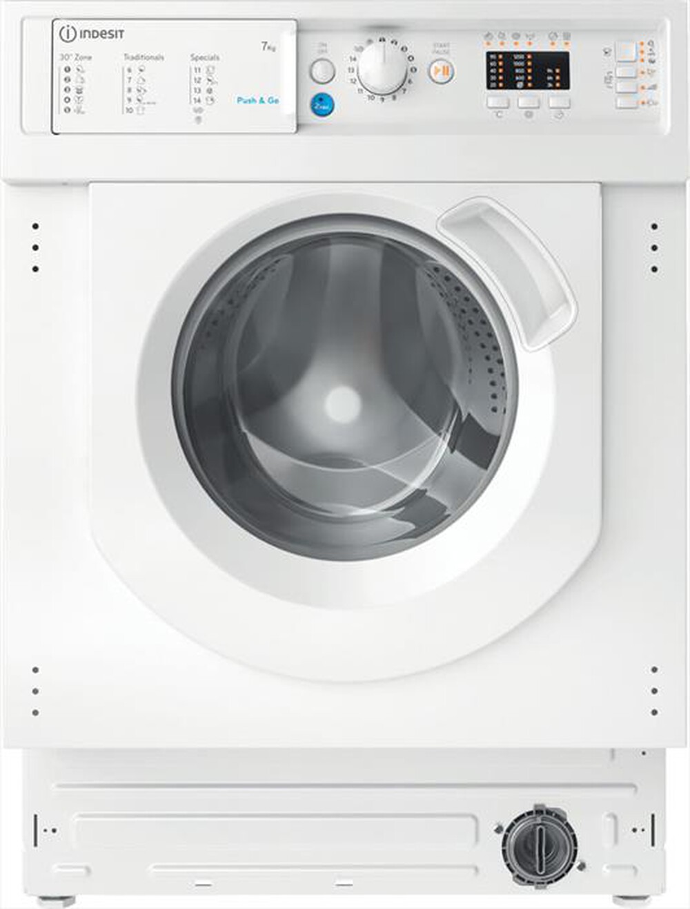 INDESIT - Lavatrice incasso INNEX BI WMIL 71252 EU N 7Kg - E-Bianco