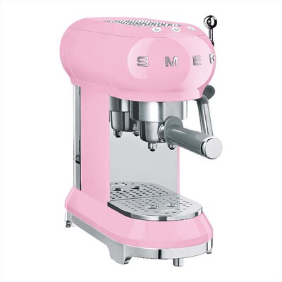 SMEG - Macchina da Caffè Manuale 50's Style – ECF01PKEU-rosa