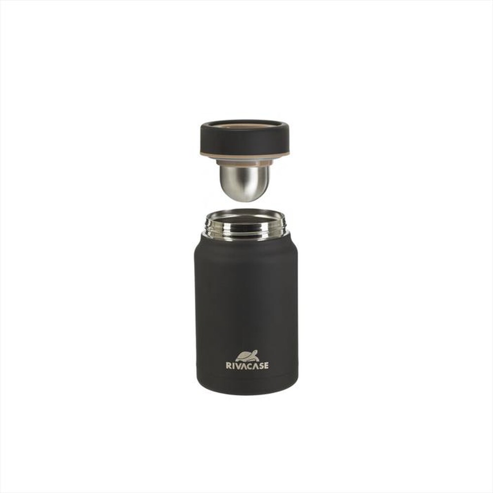 "RIVACASE - 90331BK THERMOS PER ALIMENTI DA 0,5 L-Nero"