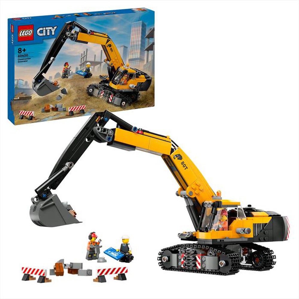 Immagine del prodotto LEGO - CITY BIG VEHICLES Escavatore cantiere giallo 60420