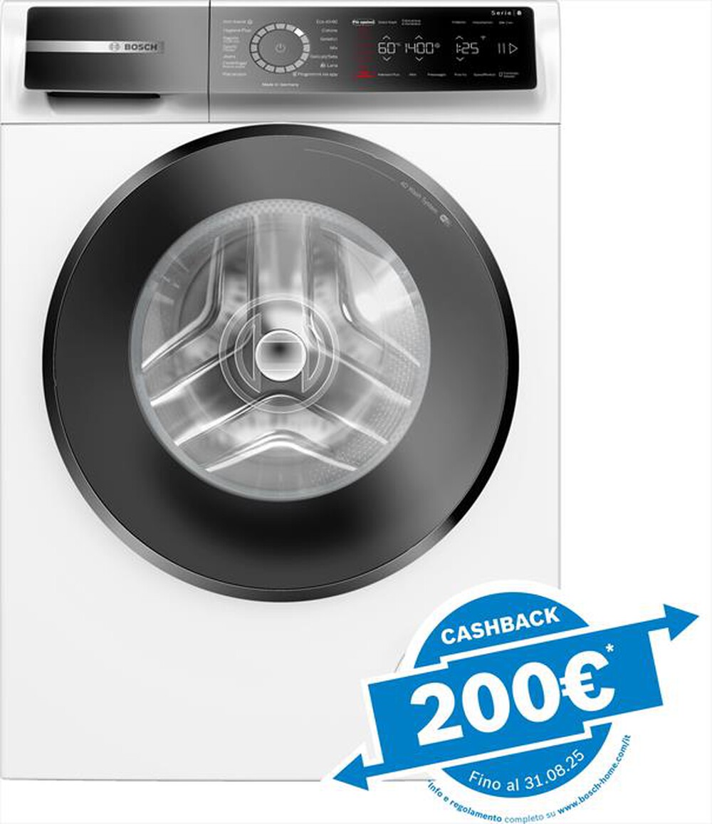 "BOSCH - Lavatrice WGB24400IT 9 Kg Classe A-Bianco"