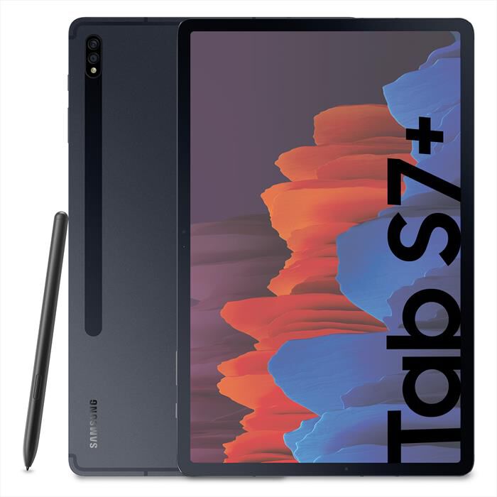 SAMSUNG - GALAXY TAB S7+ WIFI-BLACK | Euronics