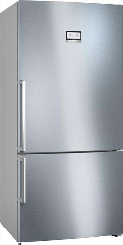 BOSCH - Frigorifero Combinato KGN86AIDR Classe D 186x86 cm-Acciaio anti-impronta