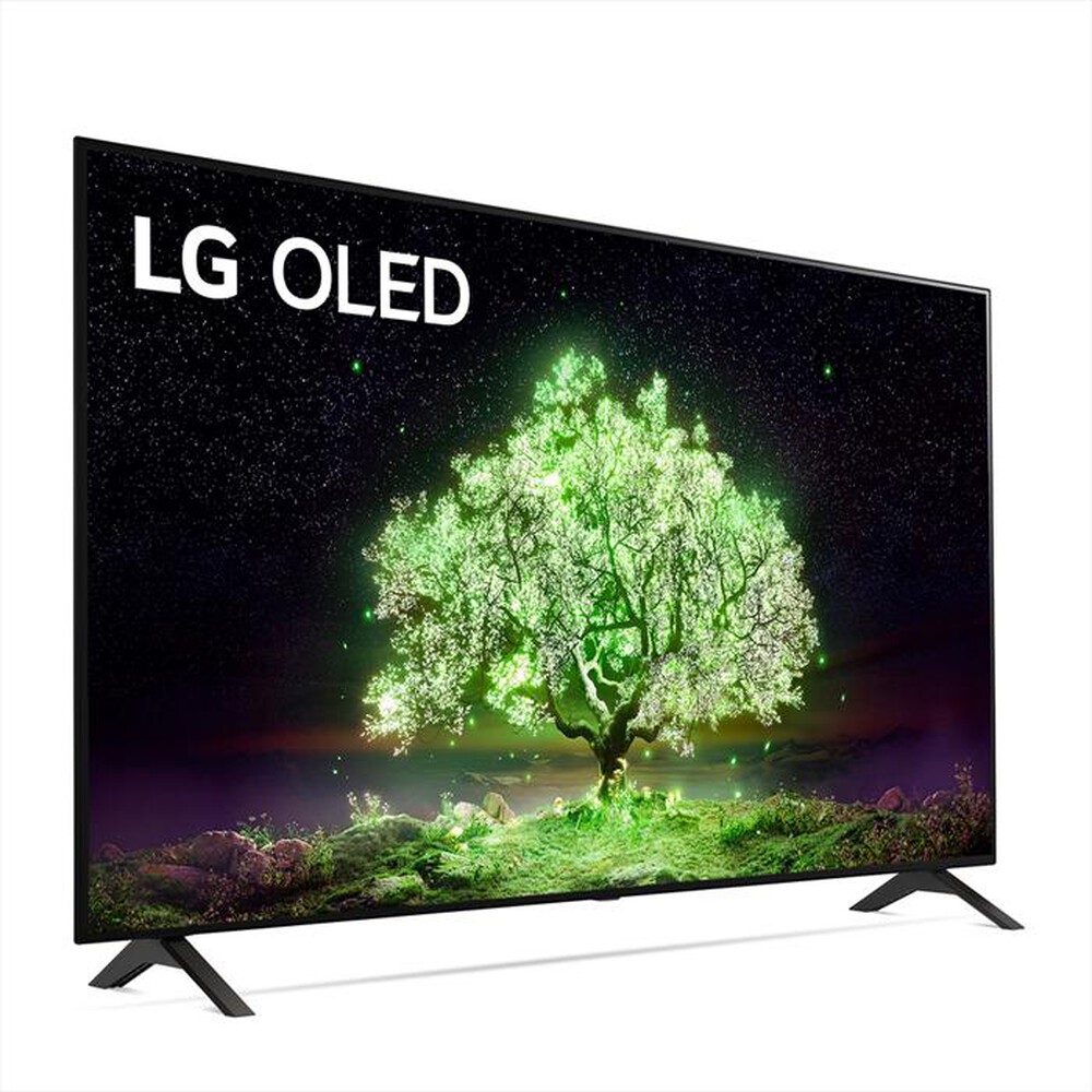 "LG - Smart TV OLED 4K 55\" OLED55A16LA-Moonstone Blue"