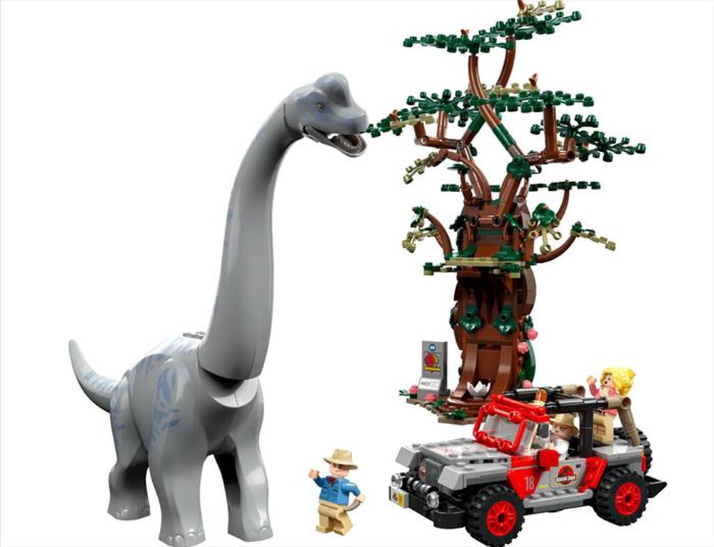 "LEGO - JURASSIC WORLD La scoperta del Brachiosauro -76960-Multicolore"