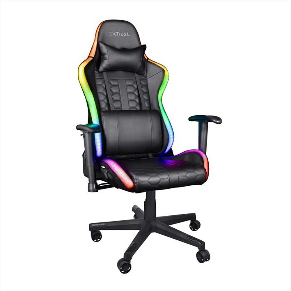 Immagine del prodotto TRUST - GXT716 RIZZA RGB LED CHAIR-Black/ LED multicolor