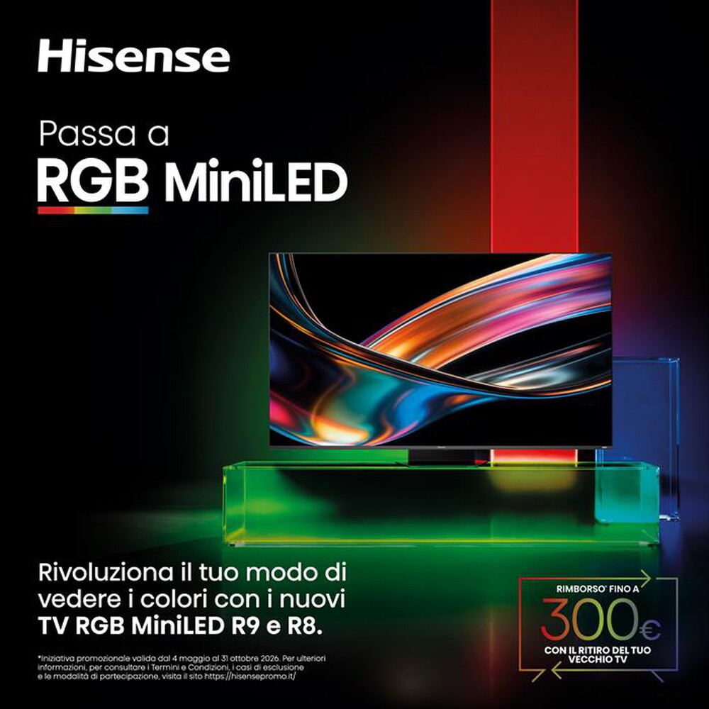 Immagine del prodotto HISENSE - Smart TV MINI LED 4K 85" 85UR9S-NERO