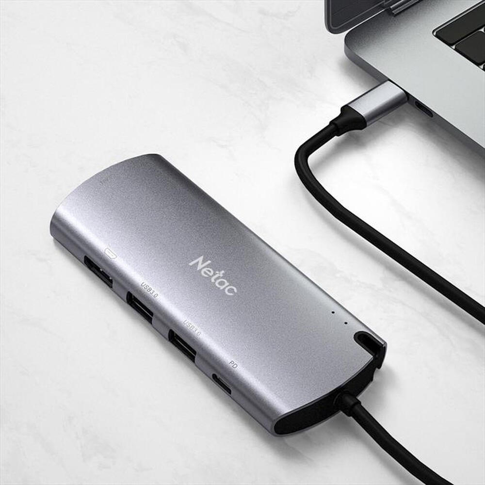 Immagine del prodotto NETAC - CABINET ENCLOSURE ALLUMINIO PER M.2 SATA (6 IN1)-ALUMINIO