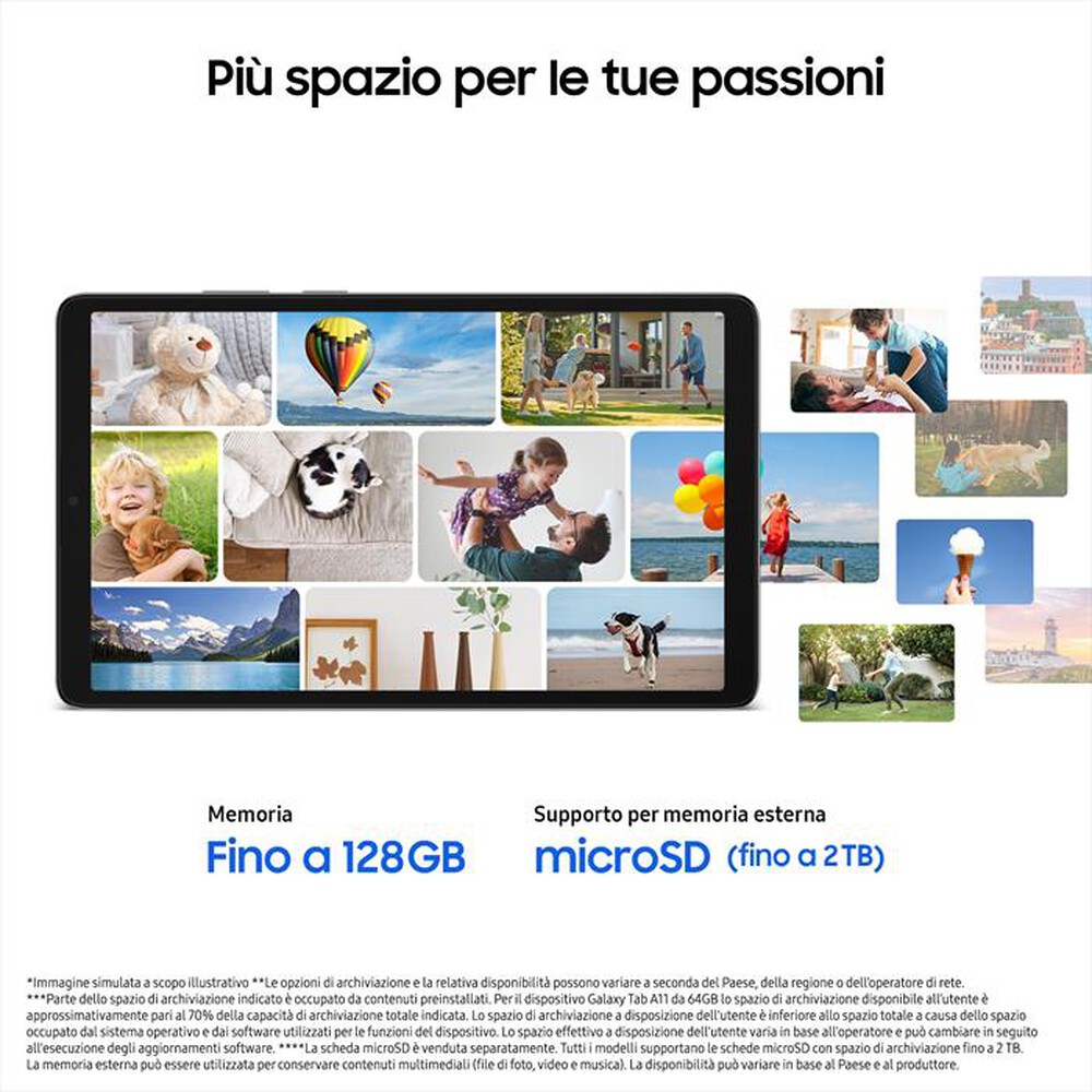 Immagine del prodotto SAMSUNG - GALAXY TAB A11 WIFI 64GB-Gray