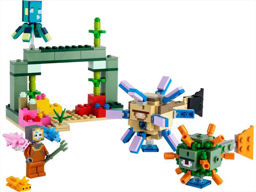 "LEGO - MINECRAFT LA BATTAGLIA DEL GUARDIANO - 21180"
