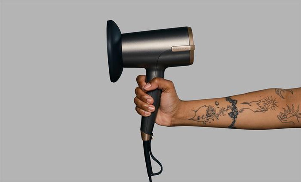 "REMINGTON - Asciugacapelli D6077-grigio/bronzo"