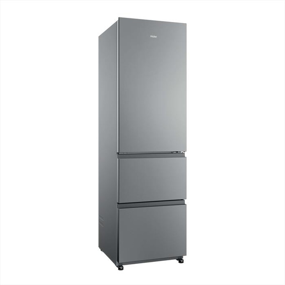 "HAIER - Frigorifero combinato HTR3518ENMX Classe E 303 lt-Acciaio inox"