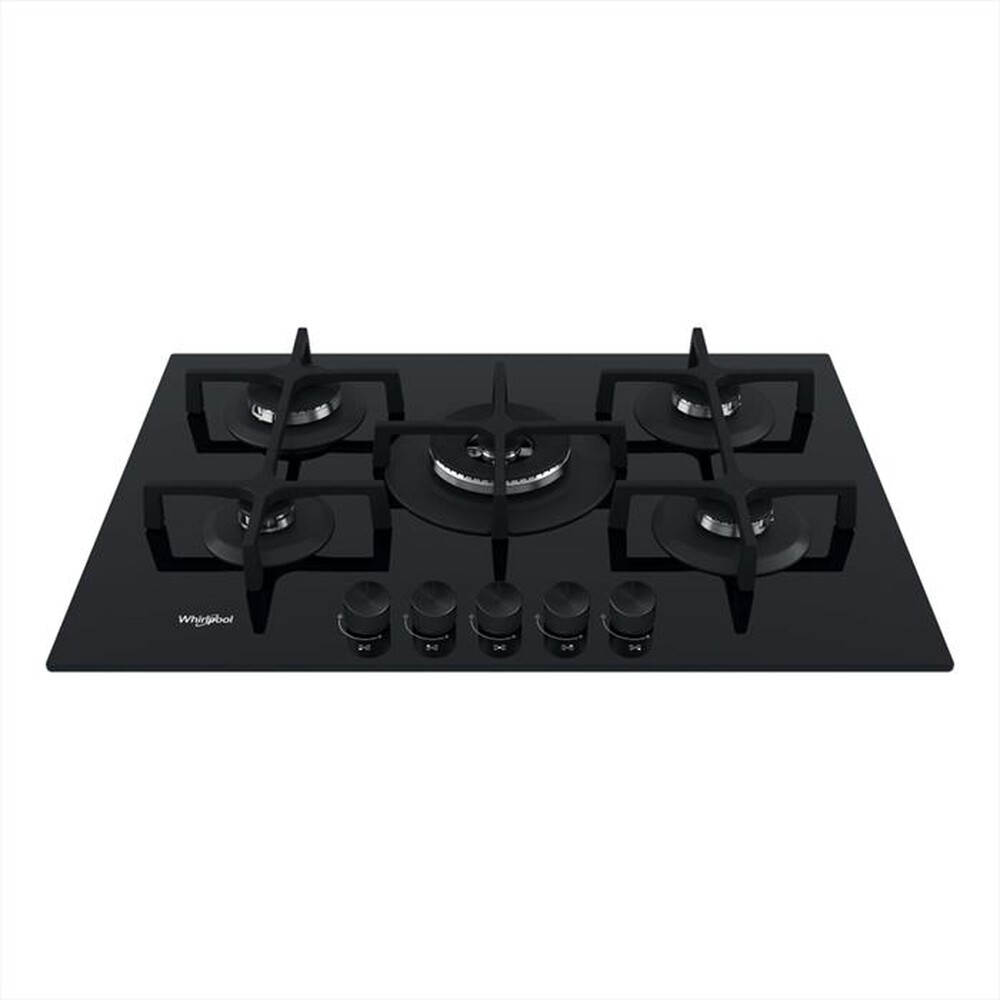 "WHIRLPOOL - Piano cottura a gas ELEMENTS GOA 7523/NB1 73 cm-Nero"